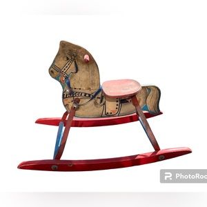 Antique Roy Rogers Trigger rocking horse